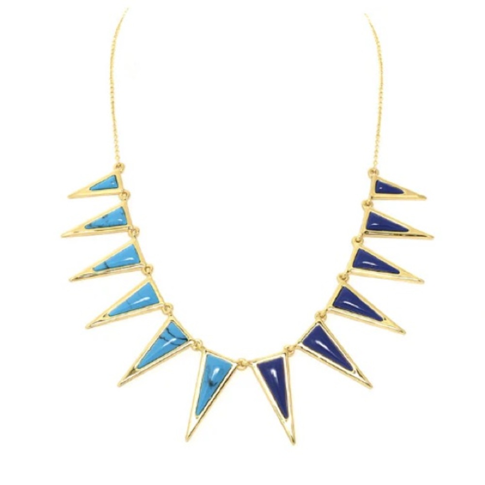 HOUSE OF HARLOW 1960 CONCENTRICAL COLLAR NECKLACE